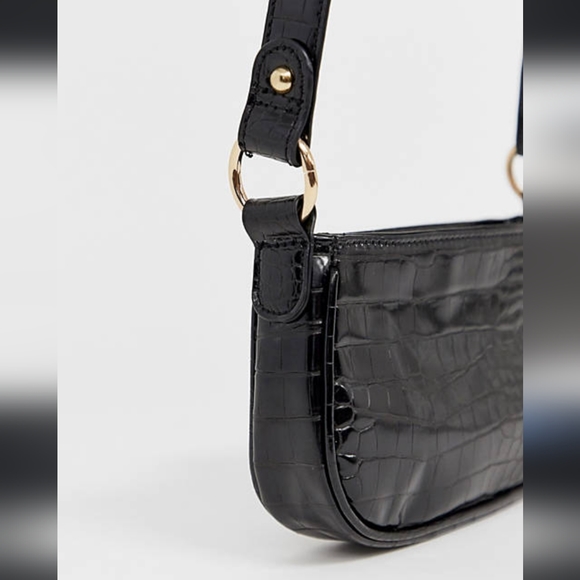Shein Croc embossed baguette - Picture 3 of 9